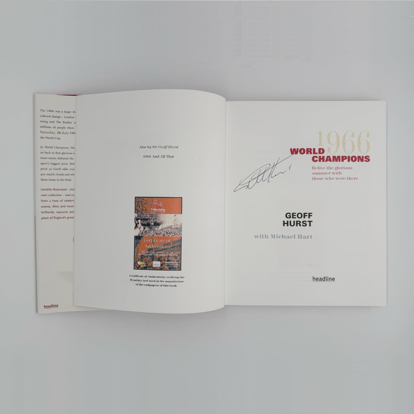 Hurst, Geoff - 1966 World Champions (Signed)