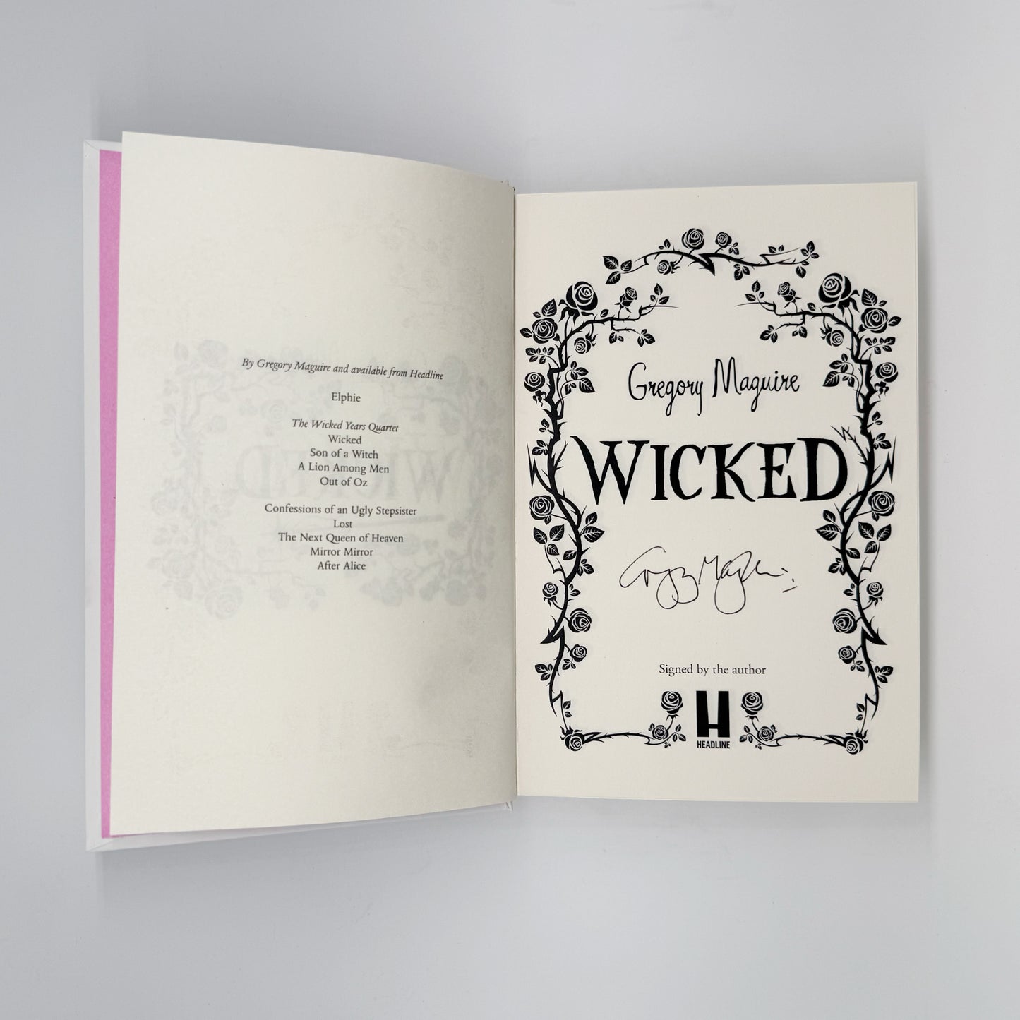Maguire, George - Wicked (Signed)