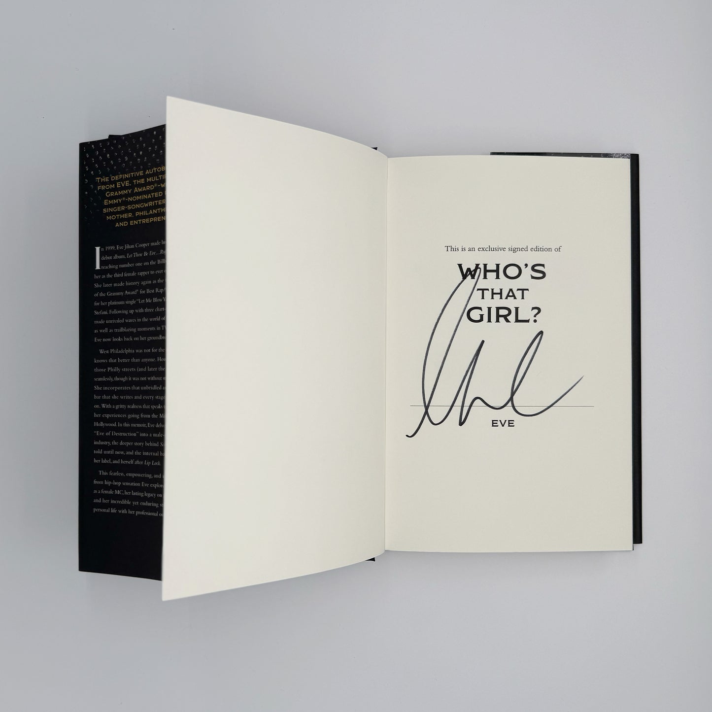 Eve - Who’s That Girl? (Signed)